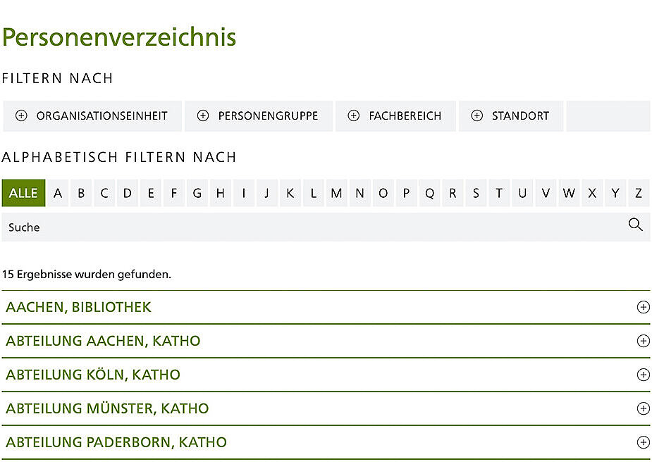 Website Relaunch Katholische Hochschule NRW