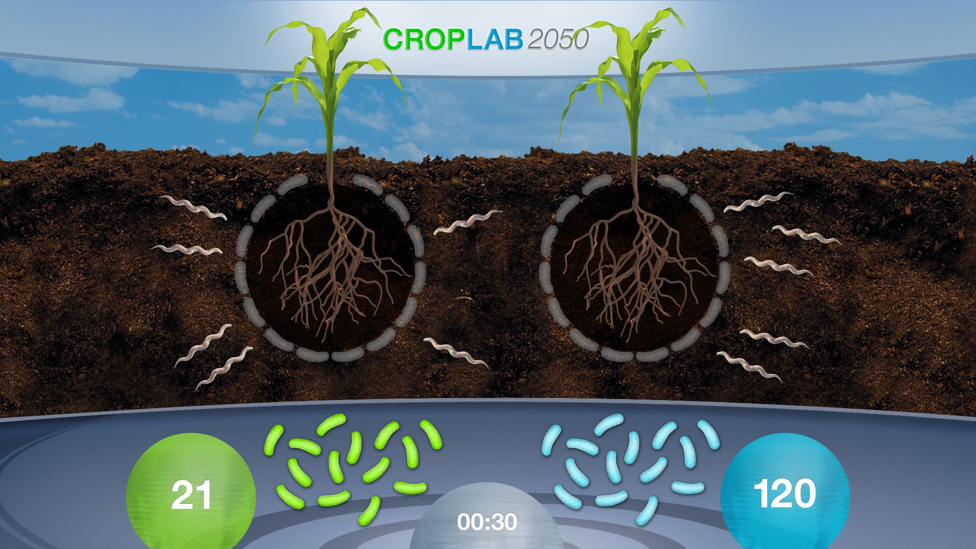 Bayer CropScience – CROPLAB 2050 – Interaktives Spiel