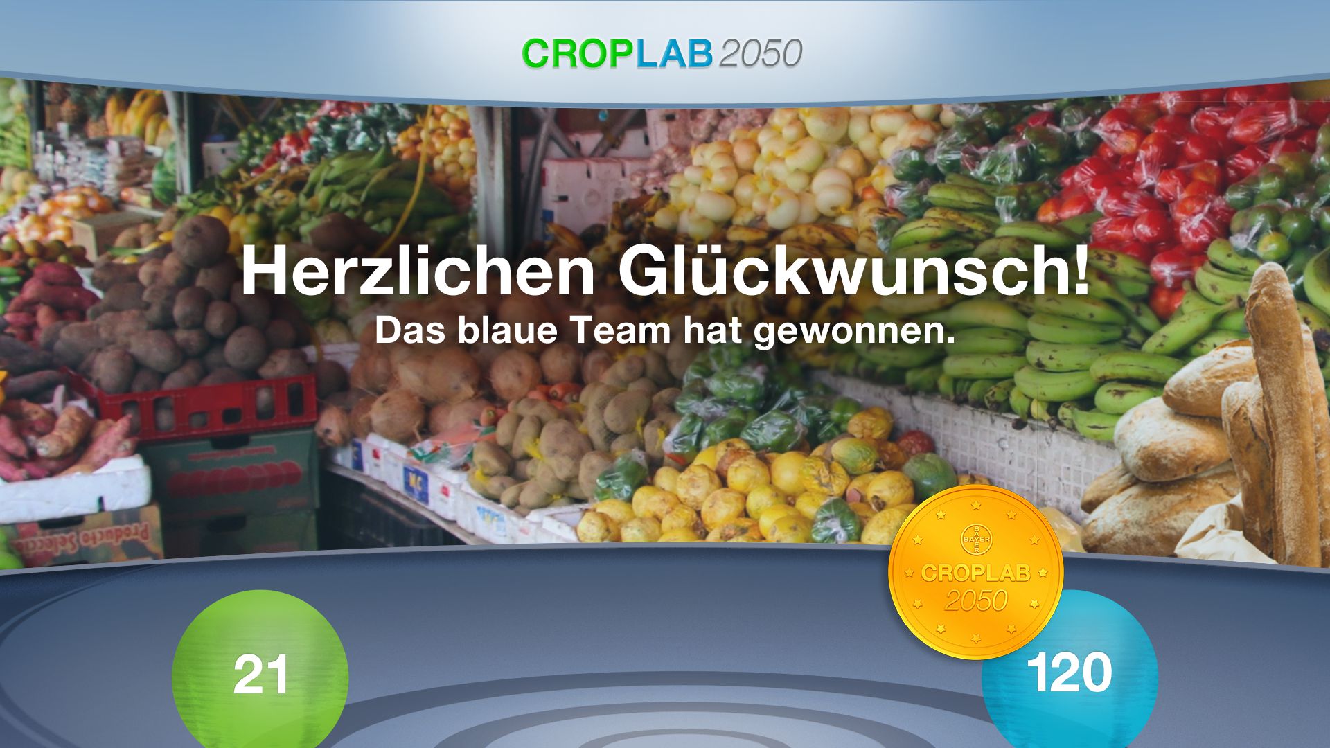 Bayer CropScience – CROPLAB 2050 – Interaktives Spiel