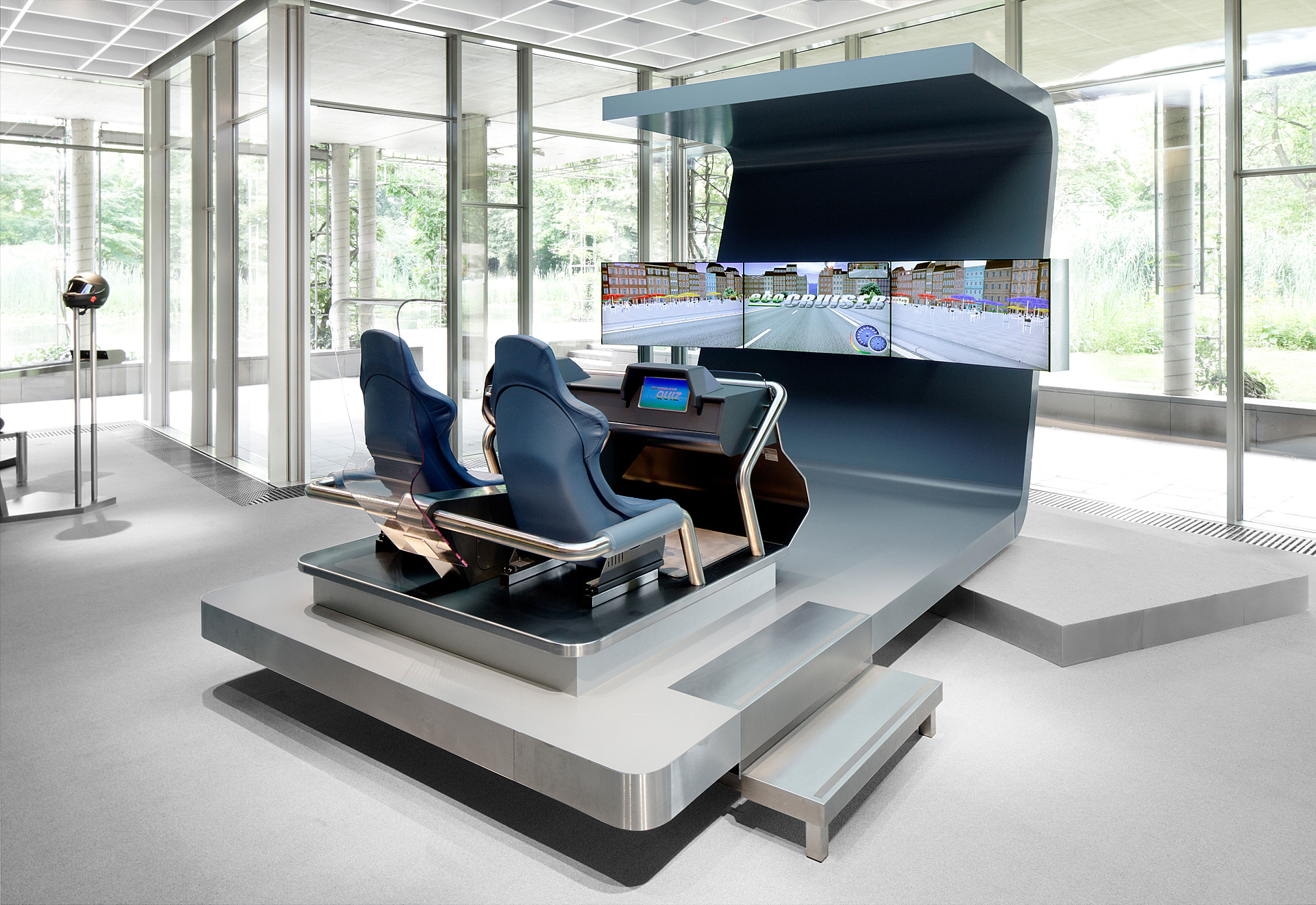 BayKomm – Themenraum Mobilität – Fahrsimulator ecoCruiser