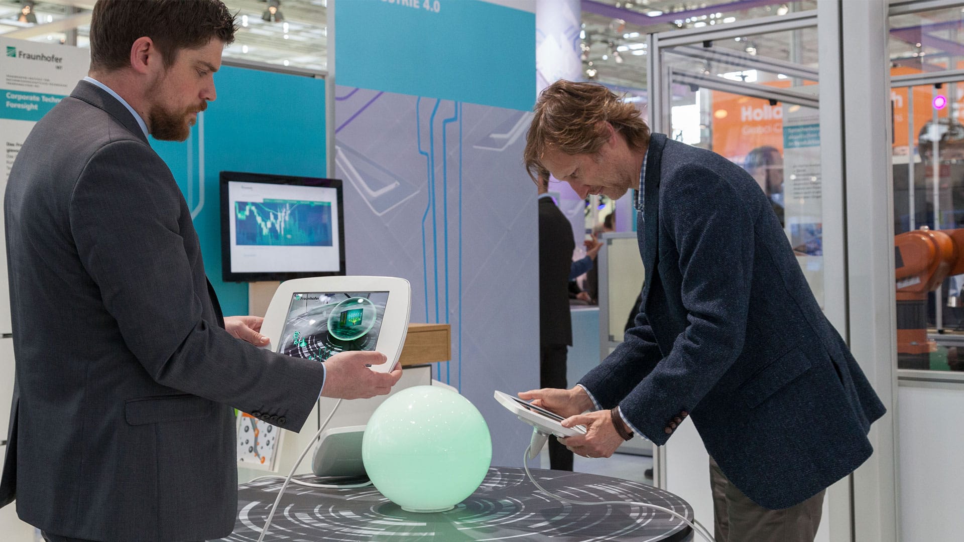 Fraunhofer Institut – Augmented Reality Exponat
