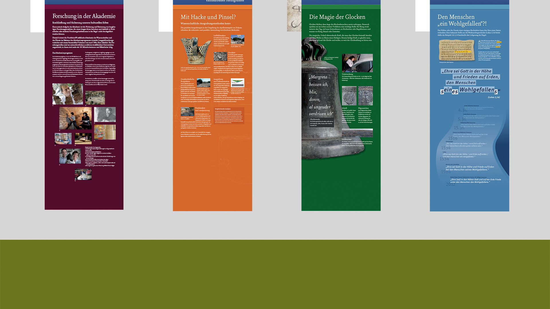 Akademie der WIssenschaften und der Künste NRW – Ausstellung im Landtag