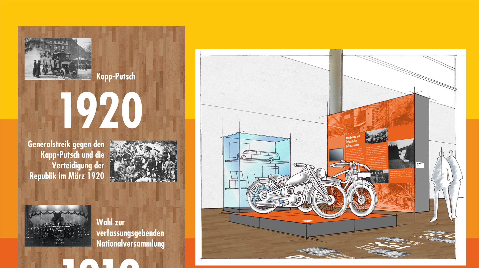 Weimar in Oberberg Ausstellungskonzept
