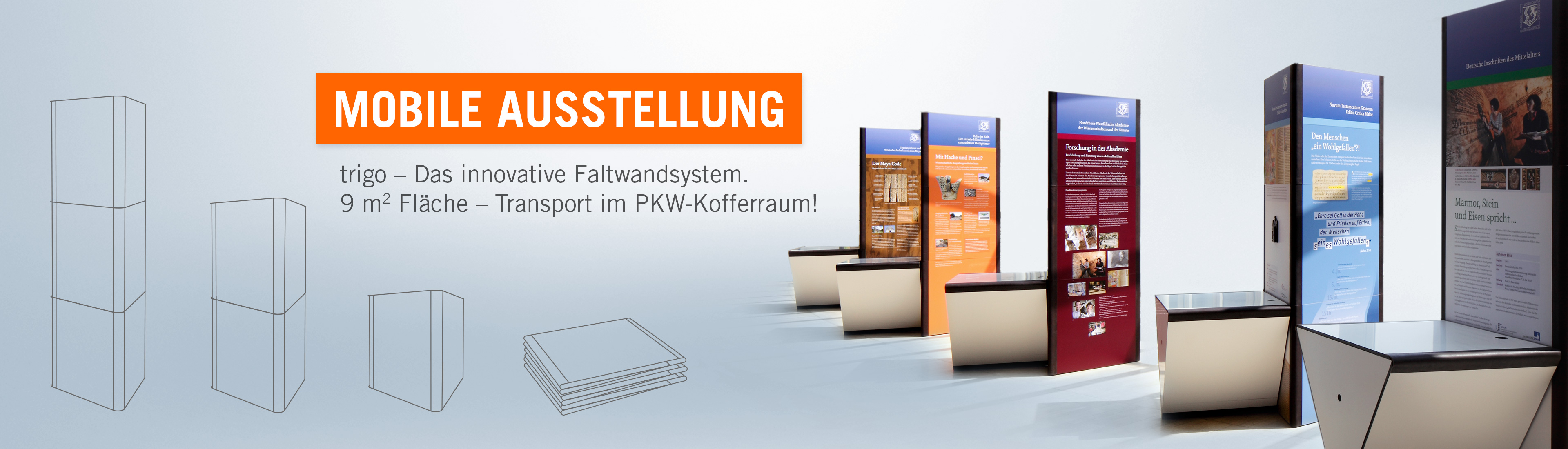 trigo – Das mobile Faltwandsystem