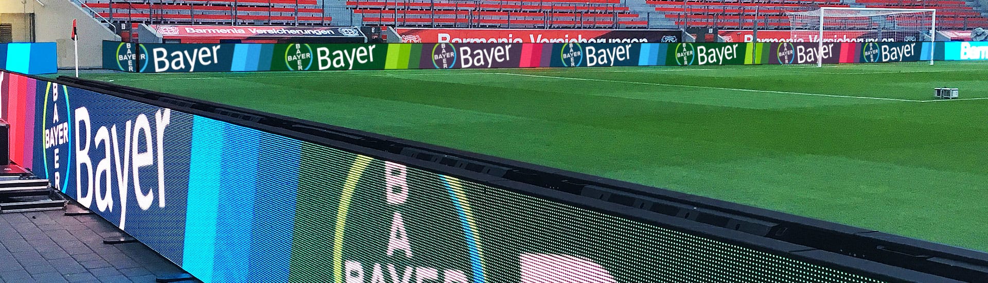 Bayer AG – Animierte Bandenwerbung