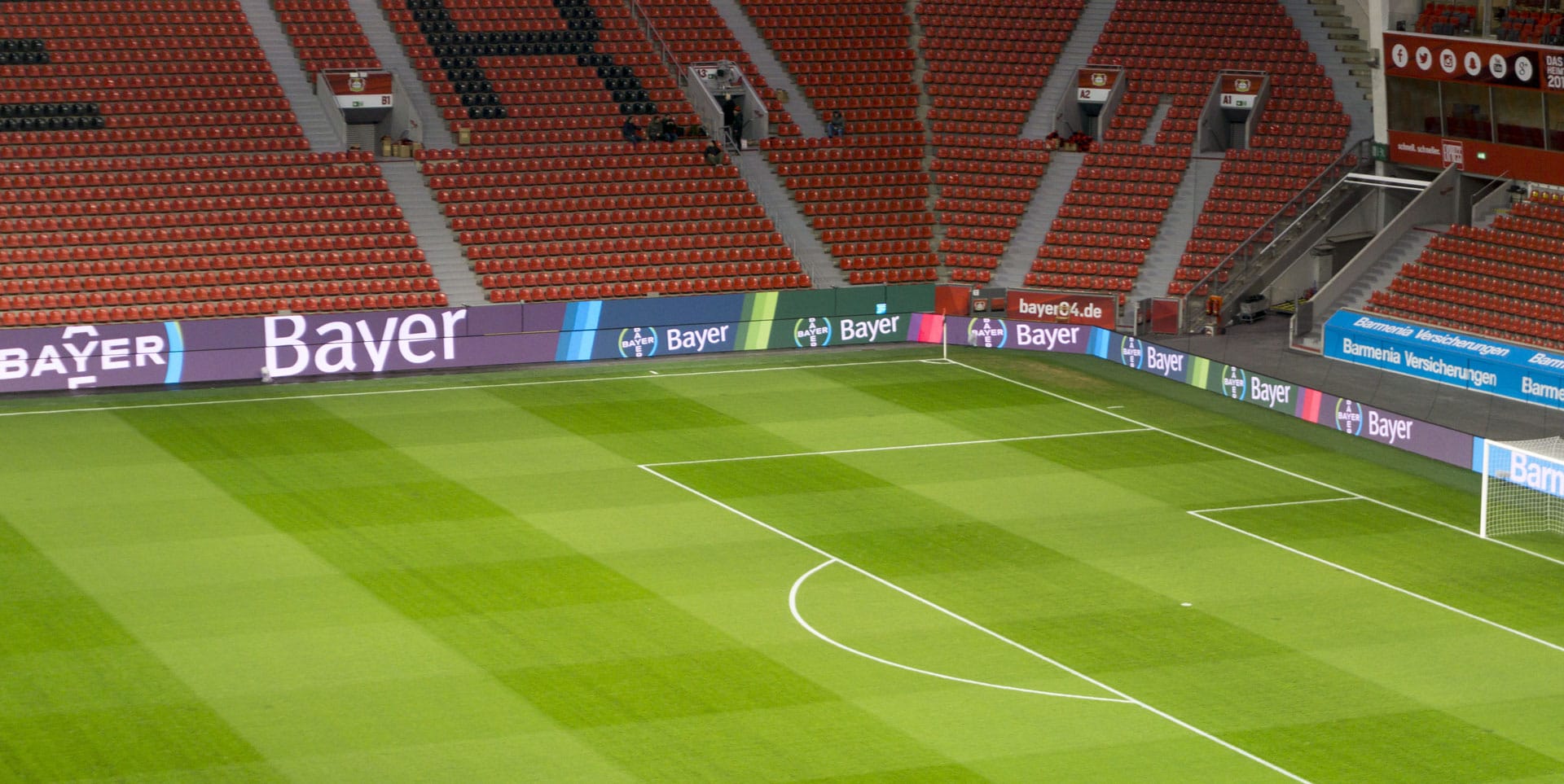 Bayer AG – Animierte Bandenwerbung