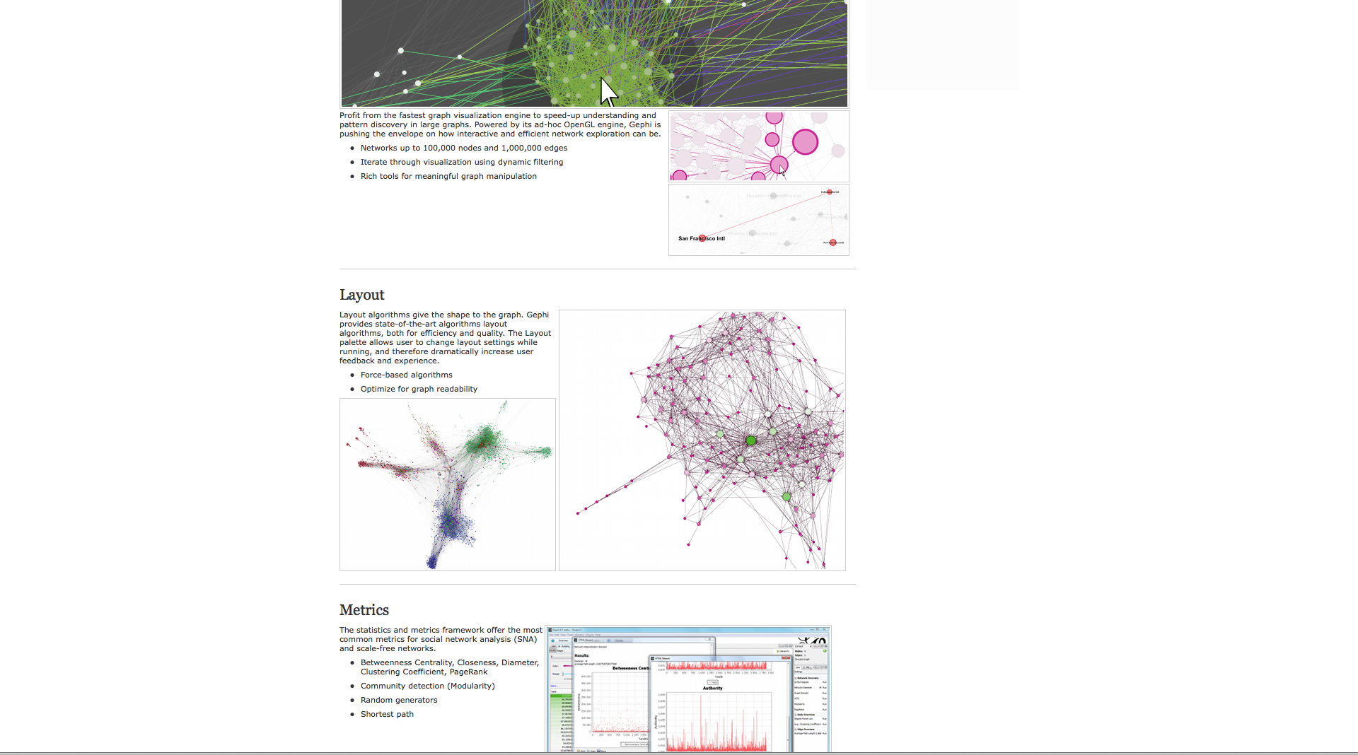 Gephi - Datenvisualisierungs-Tools Gephi - Datenvisualisierungs-Tools
