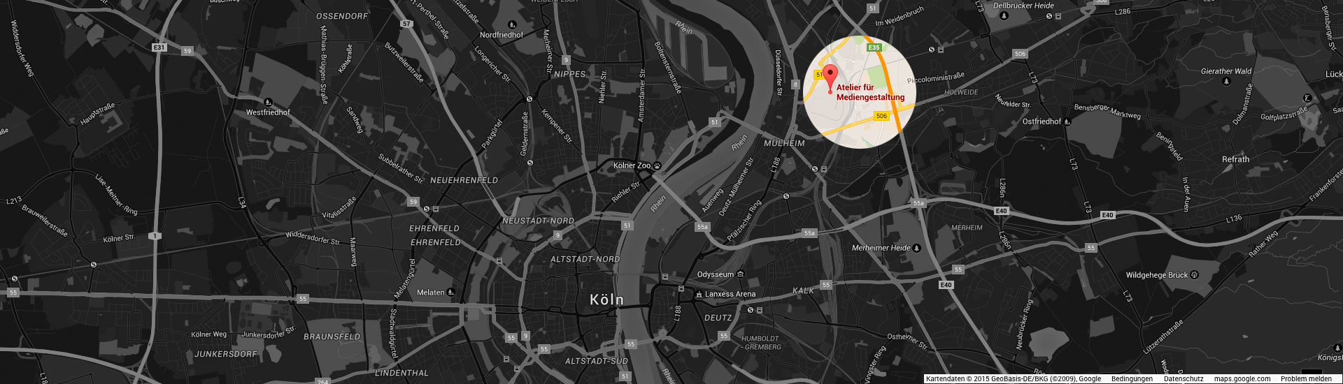 Karte Köln