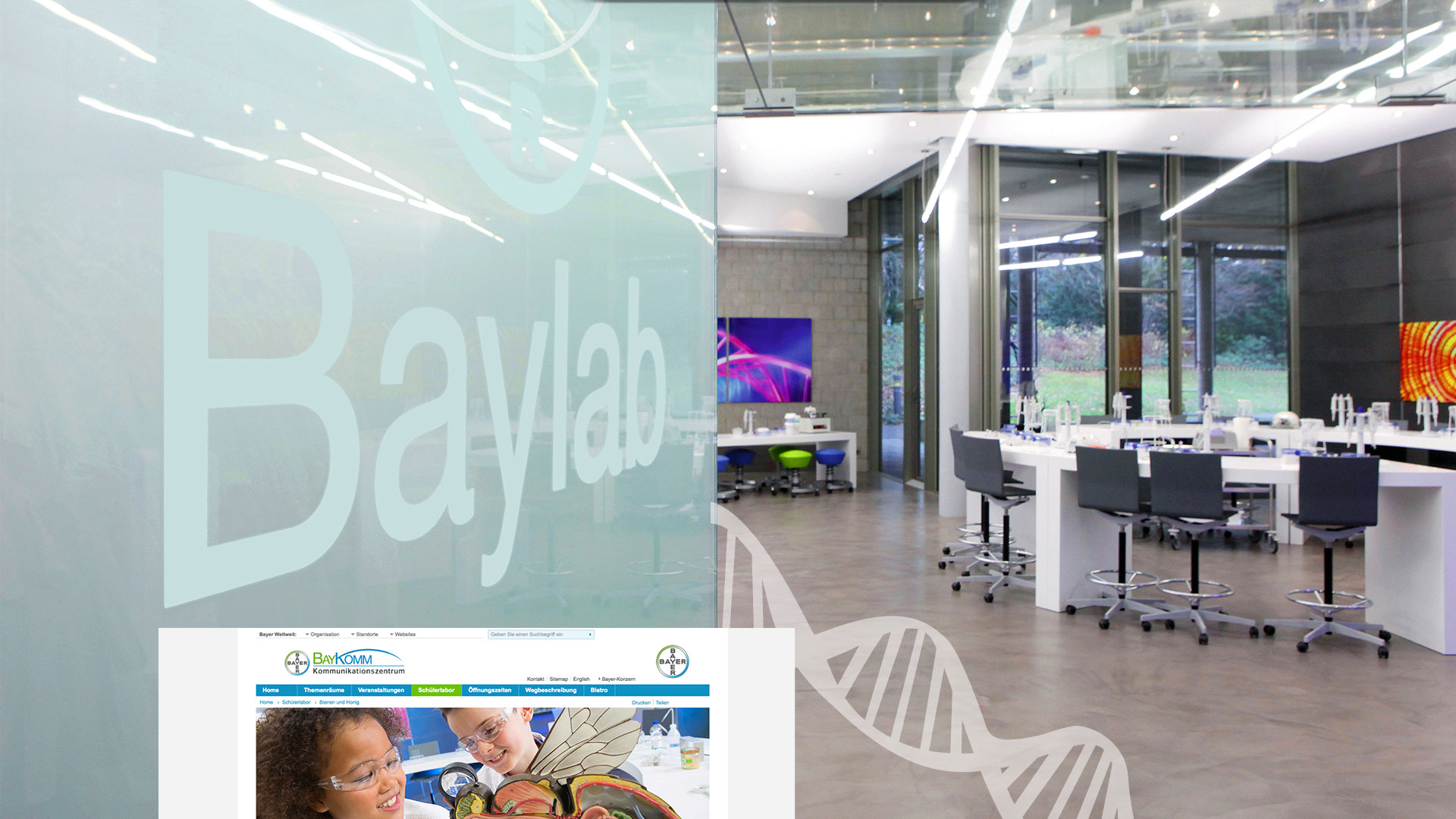 Bayer BayKomm Internet Auftritt
