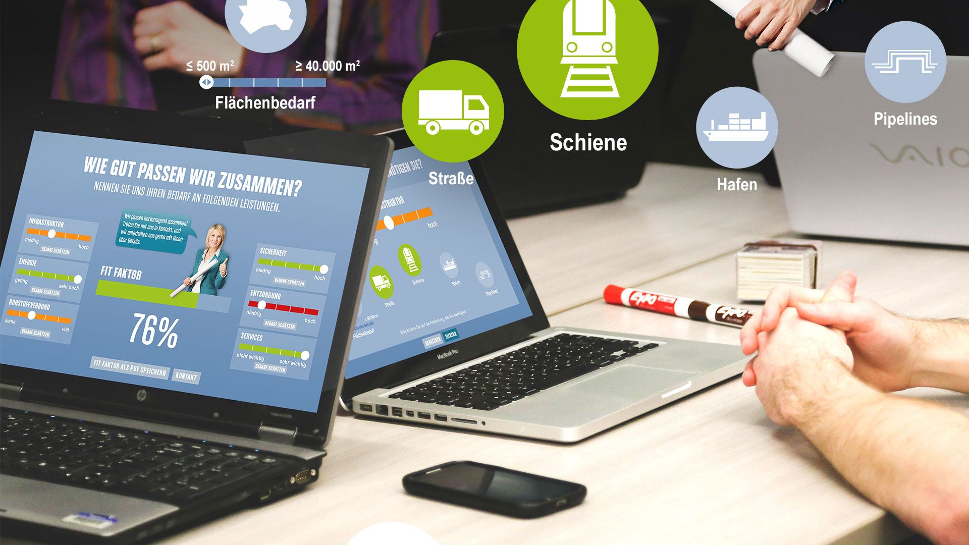 Micro-Site Chempark Investoren