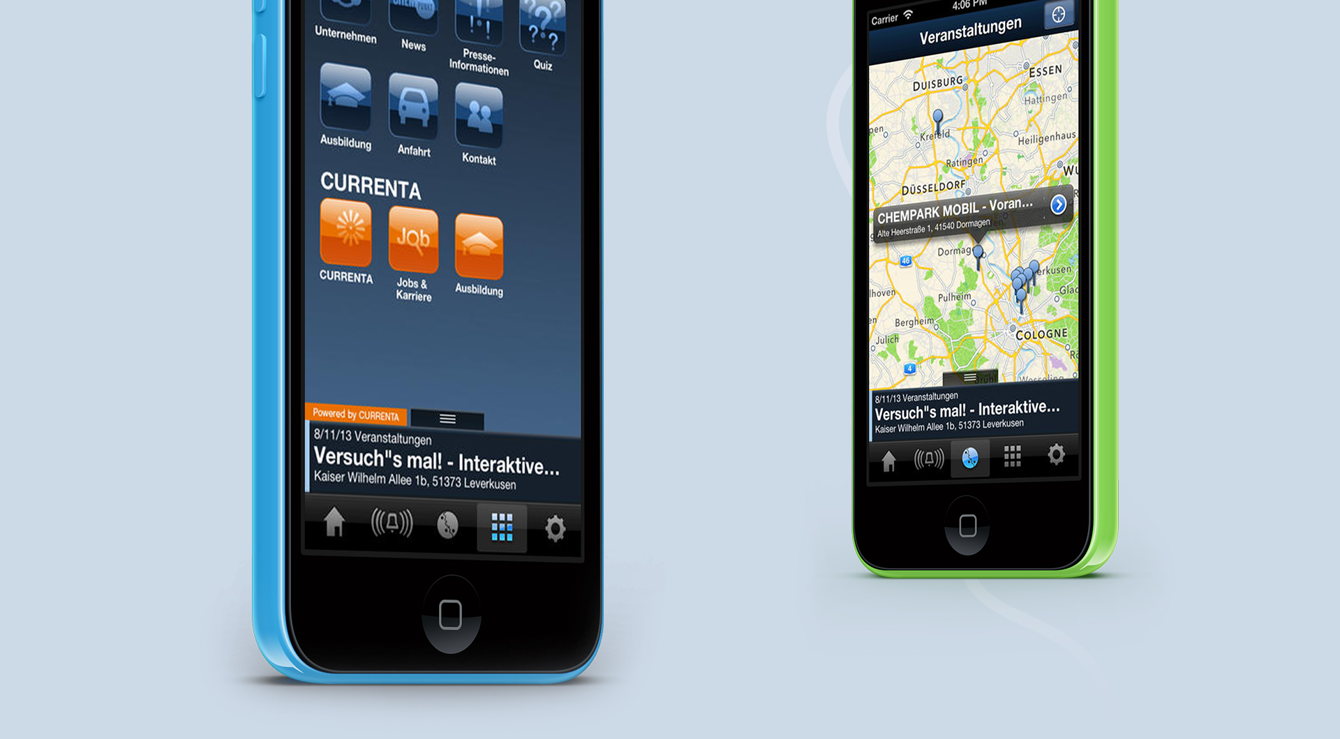 CHEMPUNKT Interaktion App