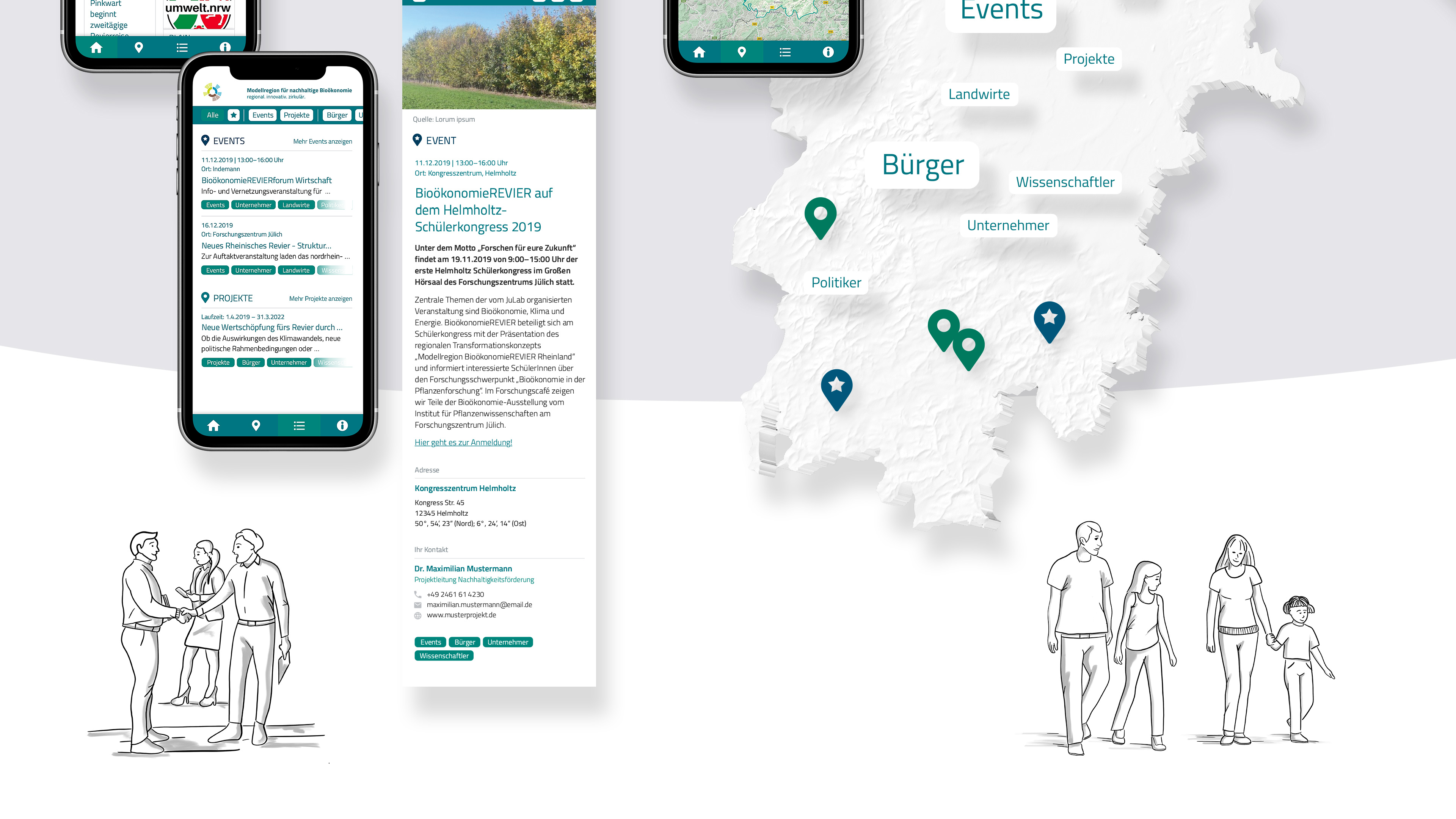 Forschungszentrum Jülich – BioökonomieREVIER-App