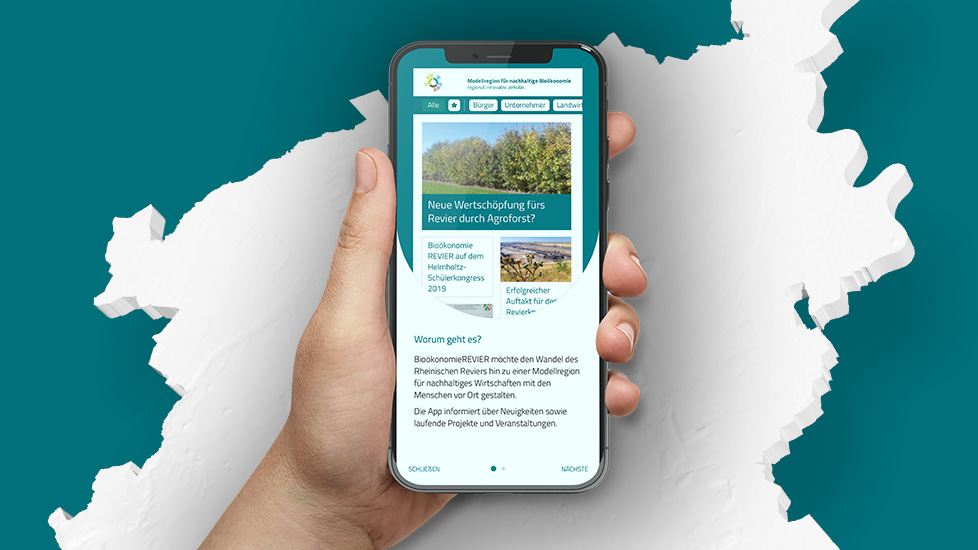 Forschungszentrum Jülich – App Design Forschungszentrum Jülich – App Design