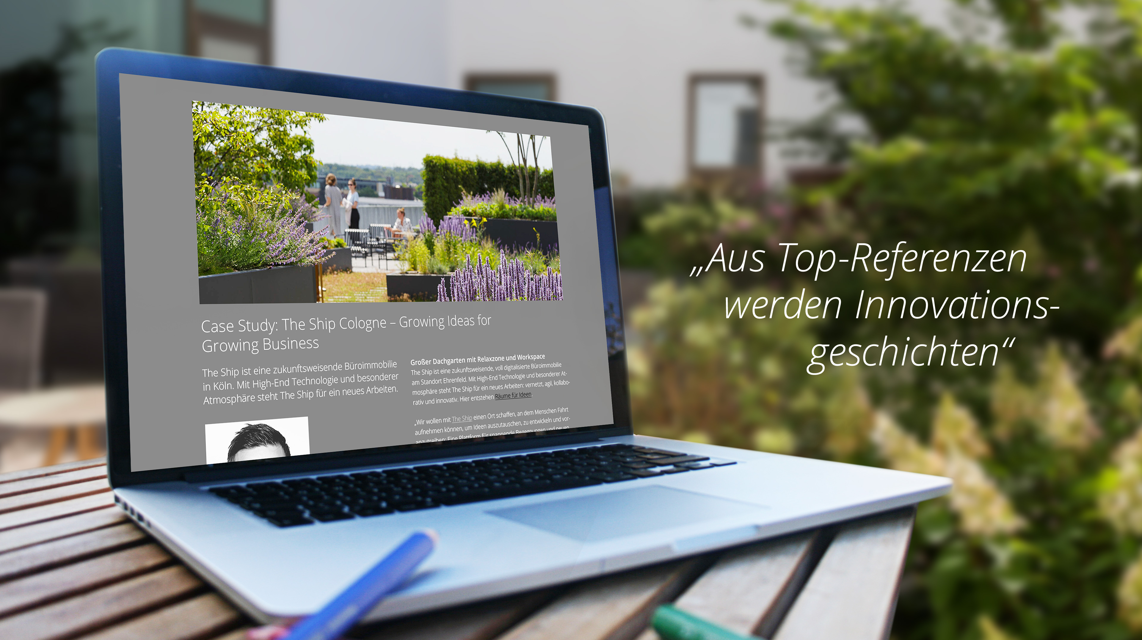 Optigrün Internet Auftritt